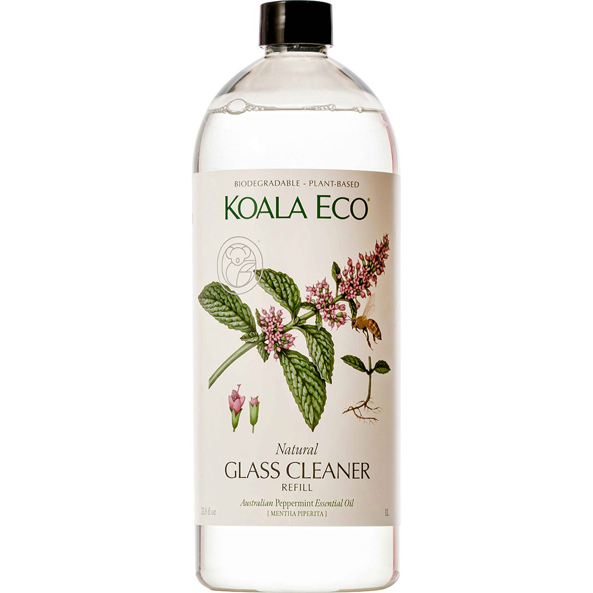 Glass Cleaner Peppermint Essential Oil 1L