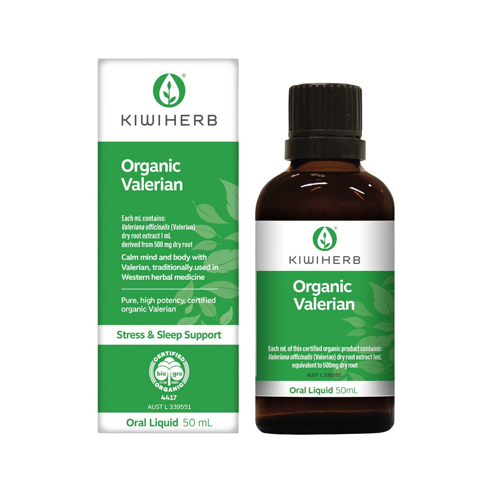 Kiwiherb Organic Valerian 50ml