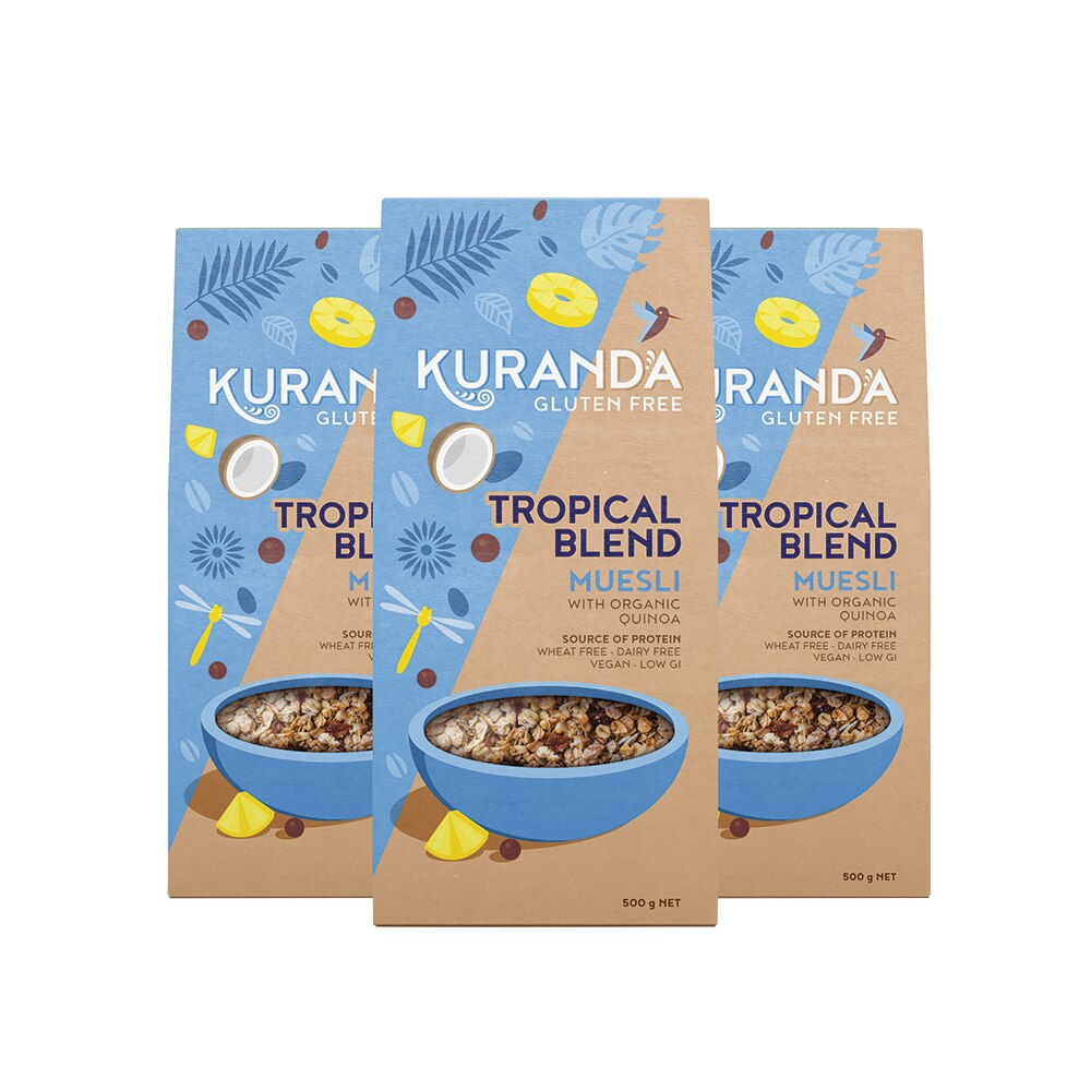 Kuranda Gluten Free Muesli Tropical Blend 3kg