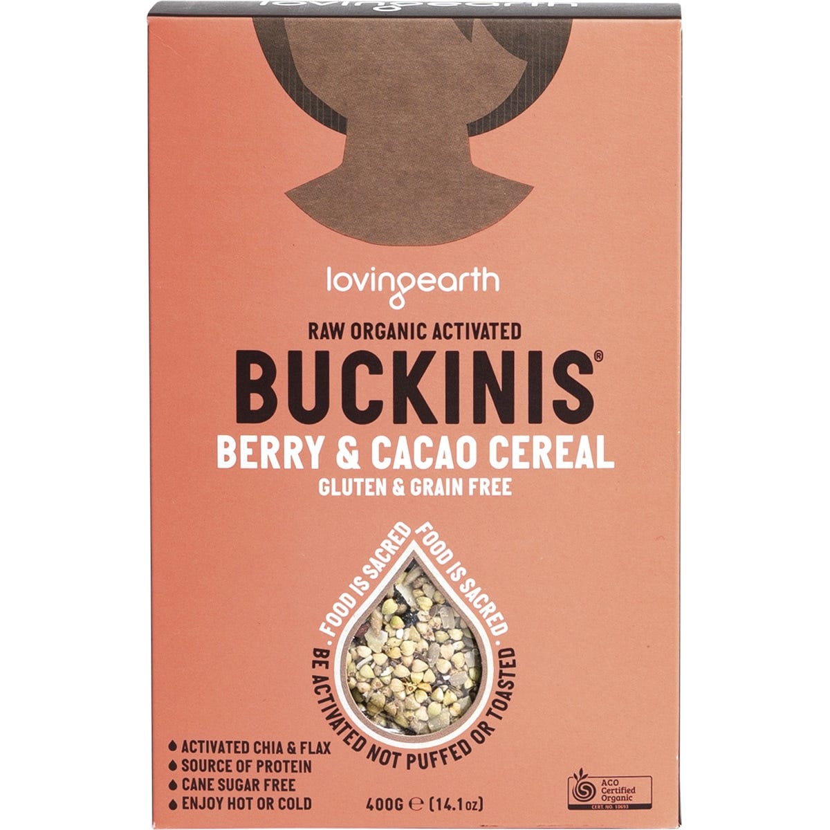 Buckinis Berry & Cacao Cereal 400g