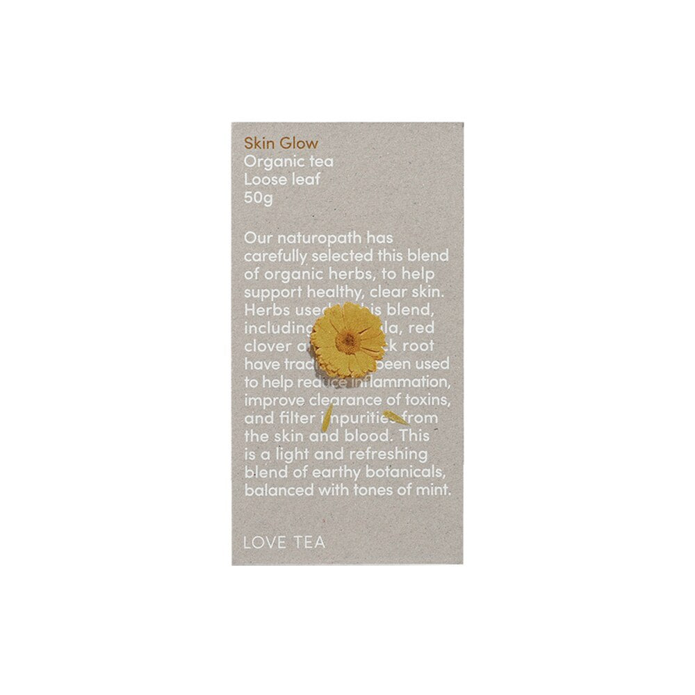 Love Tea Organic Skin Glow Loose Leaf 50g