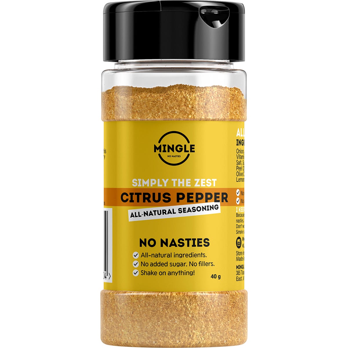 Citrus Pepper All Natural Seasoning 10x40g