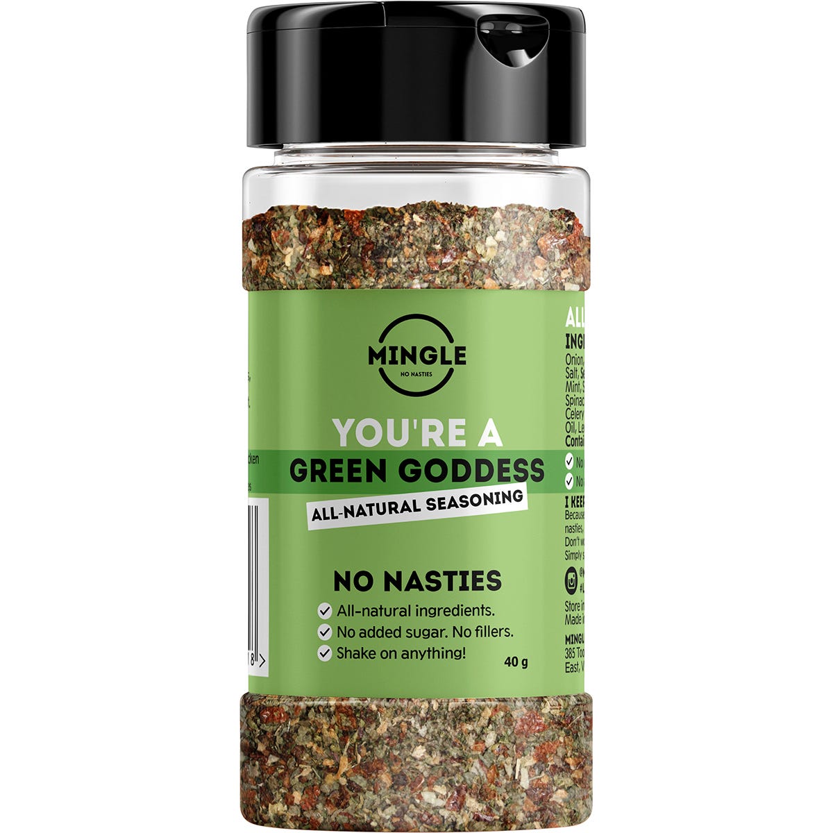 Green Goddess All Natural Seasoning 10x40g