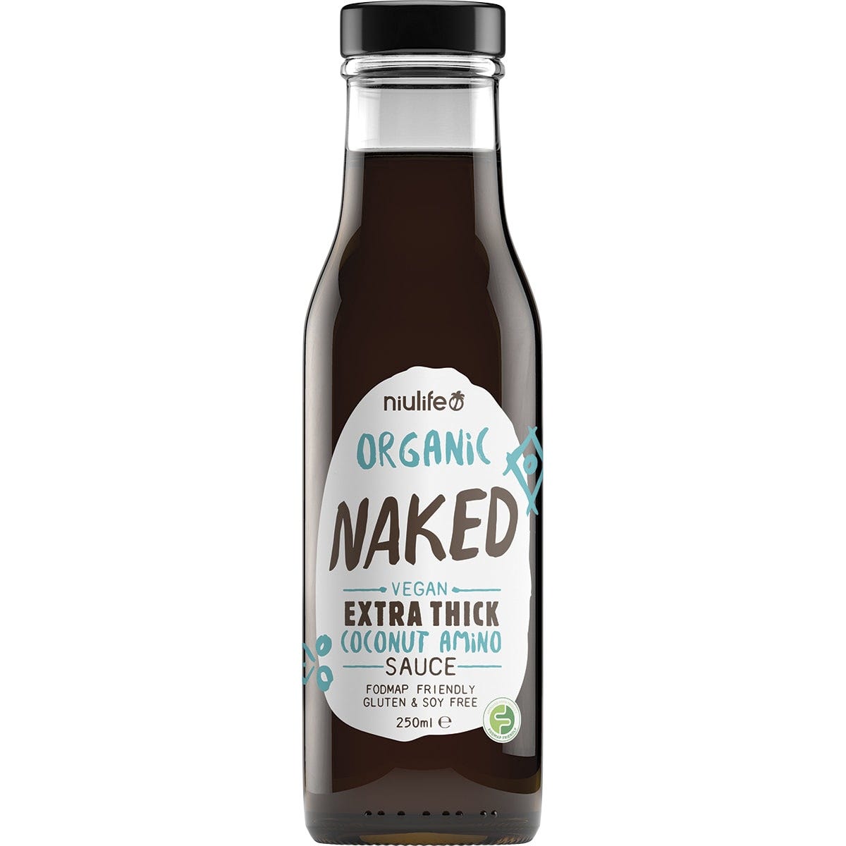 Organic Coconut Amino Sauce Extra Thick Naked 6x250ml