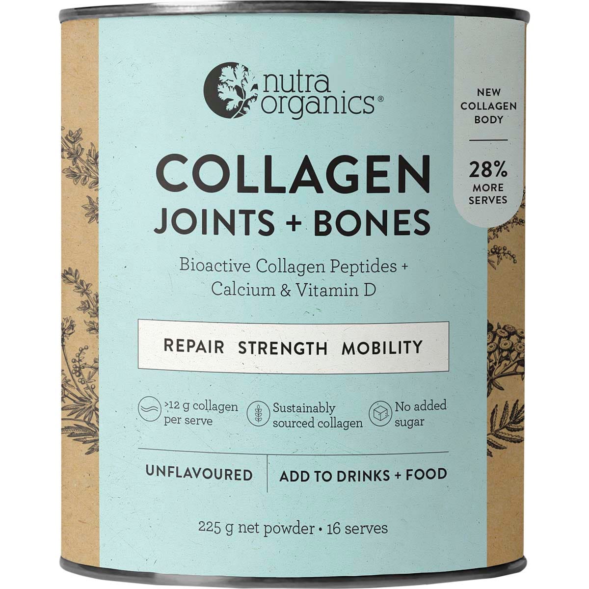 Collagen Joints + Bones 225g