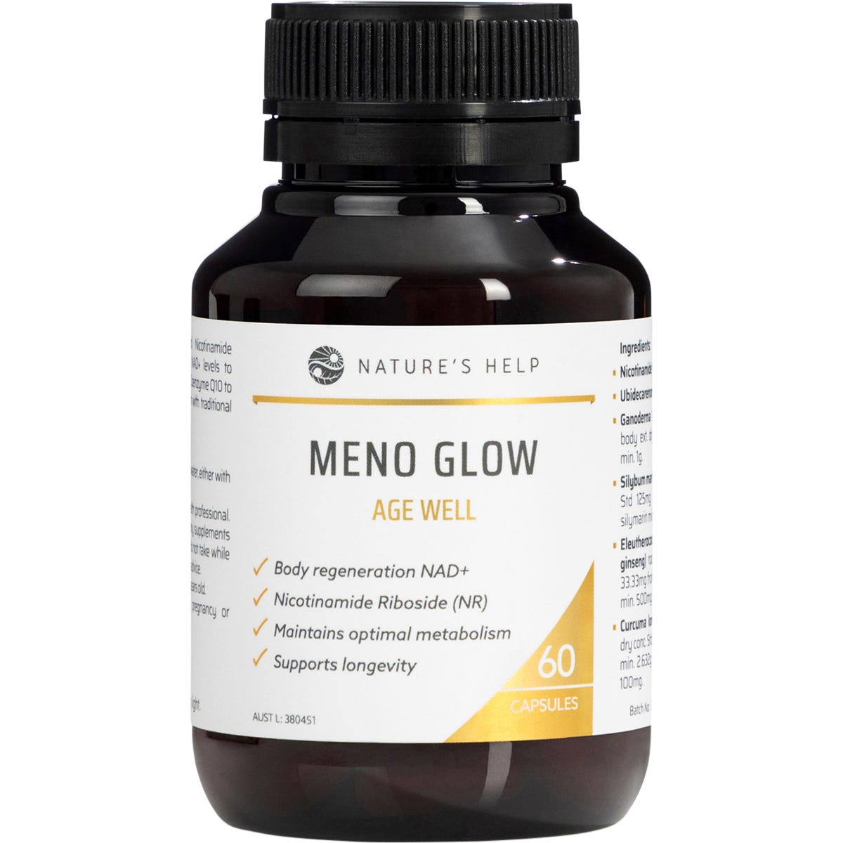 Meno Glow Age Well 60 Caps