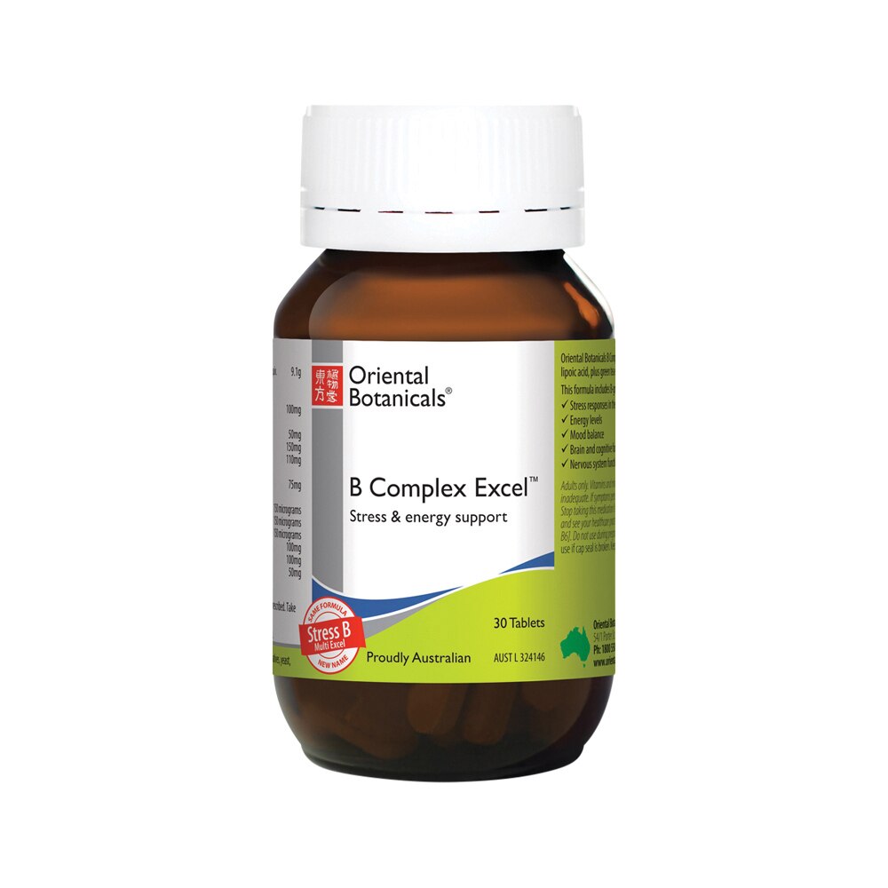 Oriental Botanicals B Complex Excel 30t