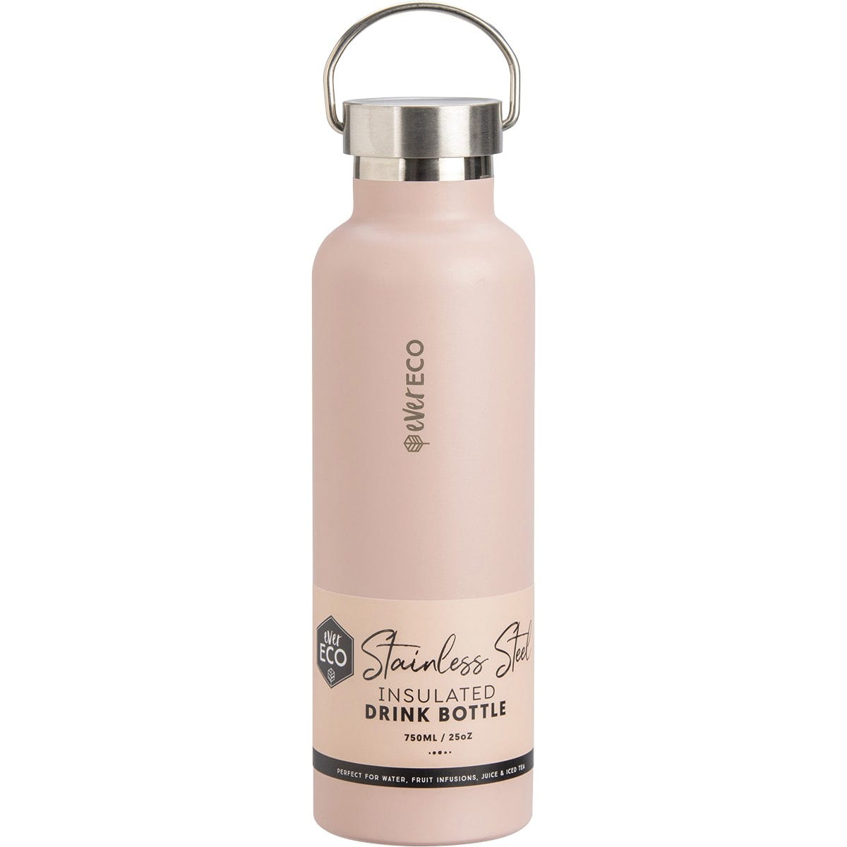 Insulated Stainless Steel Bottle Rose 750ml