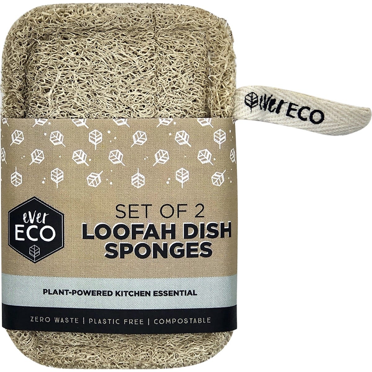 Loofah Dish Sponges Set of 2 2pk