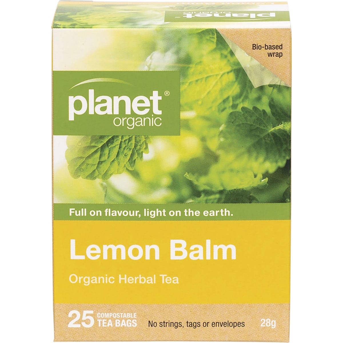 Lemon Balm Herbal Tea Bags 25pk