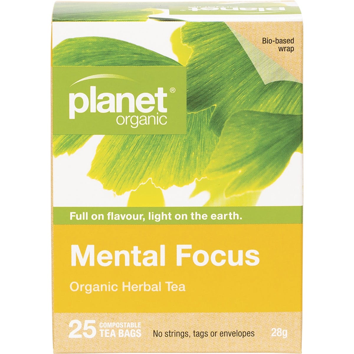 Mental Focus Herbal Tea Bags 25pk