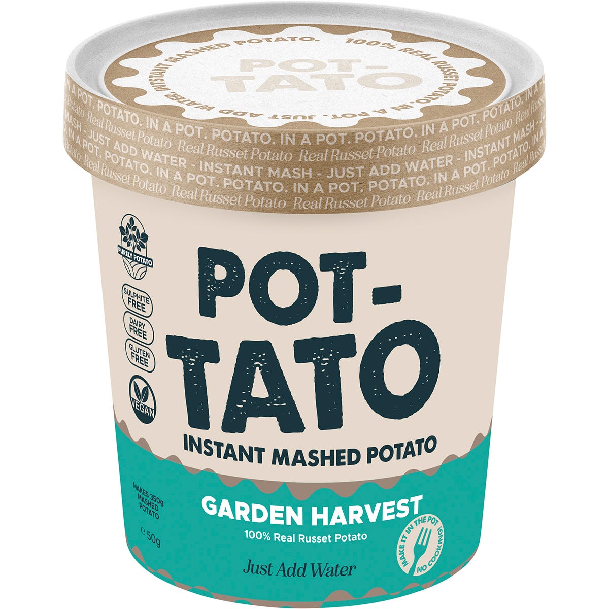 Instant Mashed POT-TATO Garden Harvest 63g