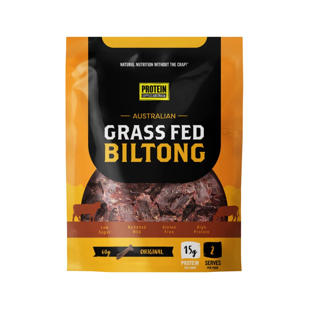 Protein Supplies Biltong Beef Original 60g