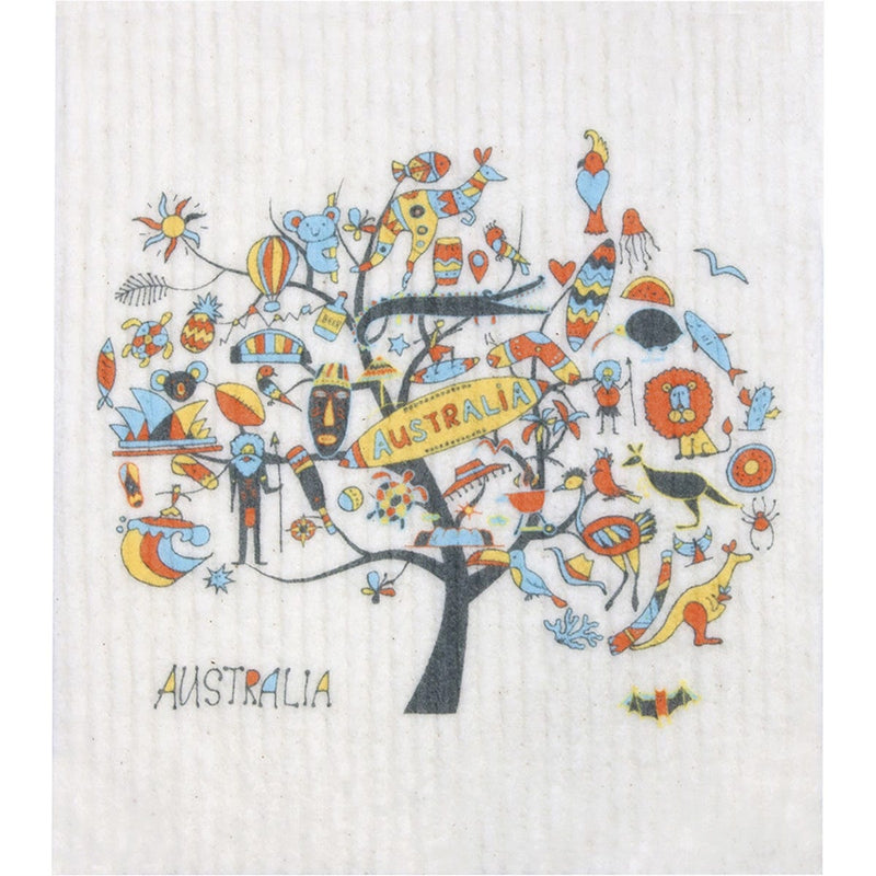 100% Compostable Sponge Cloth Australia Tree