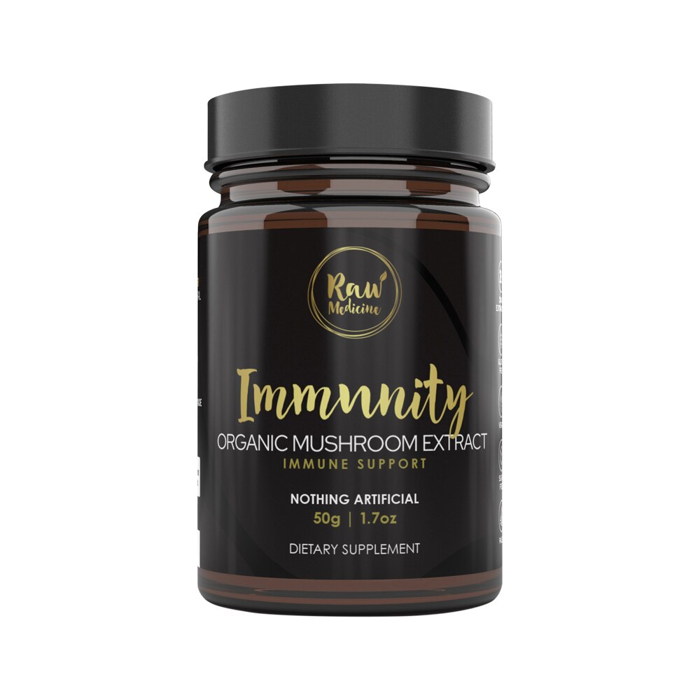 Raw Medicine Org Mushroom Extract Immunity 50g