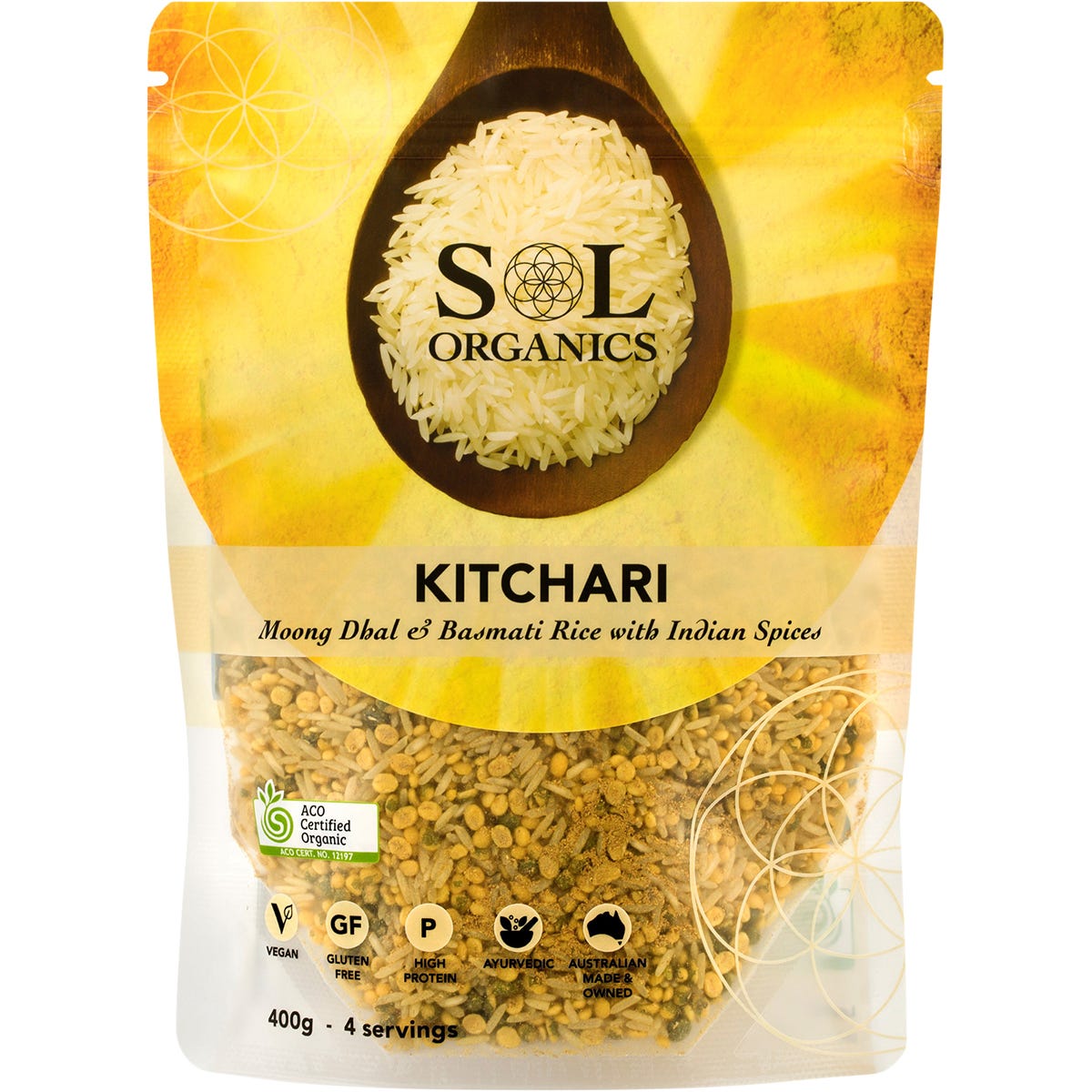 Kitchari Moong Dhal & Basmati Rice Mix 400g
