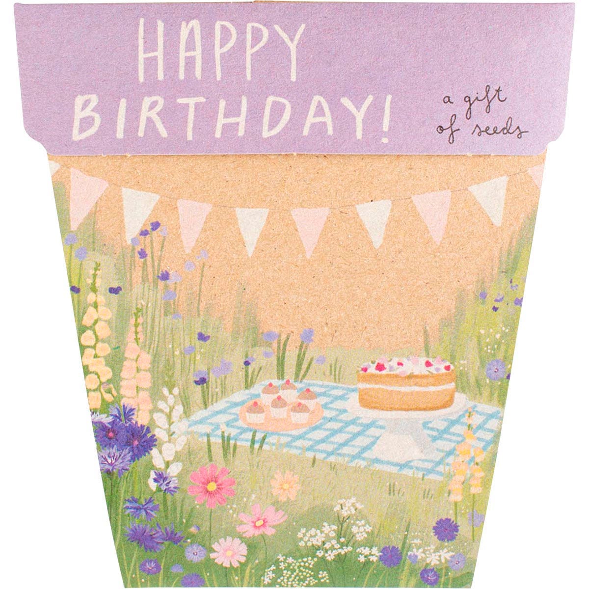 Gift of Seeds Happy Birthday Picnic
