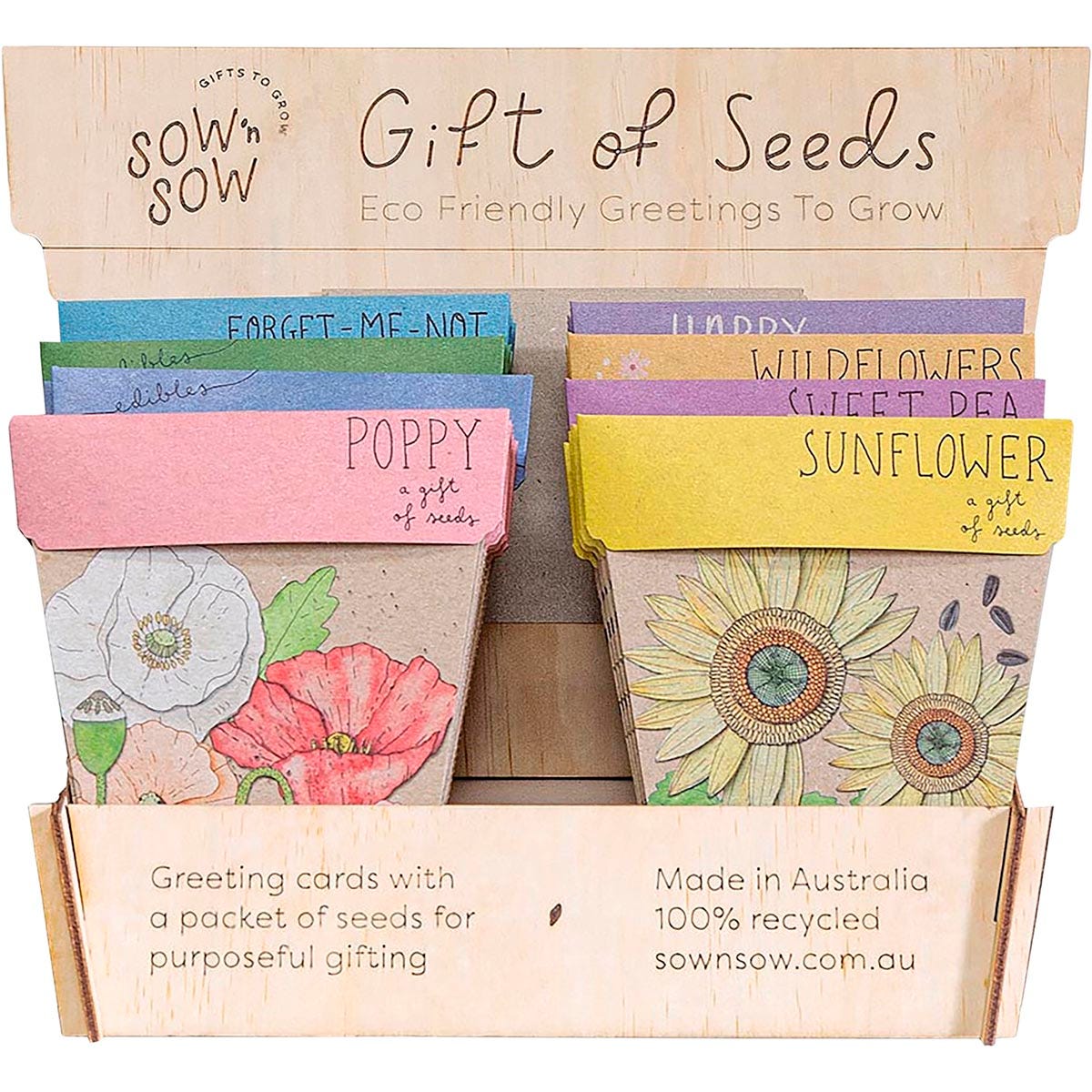 Gift of Seeds Counter Display - Includes Stock x48