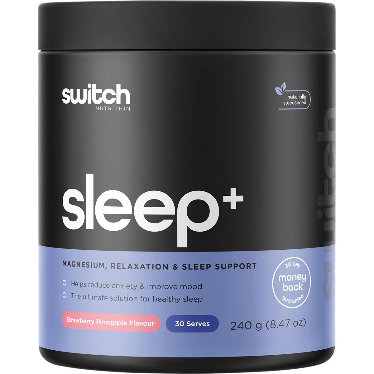 Sleep+ Magnesium & Sleep Support Strawberry Pineapple 240g