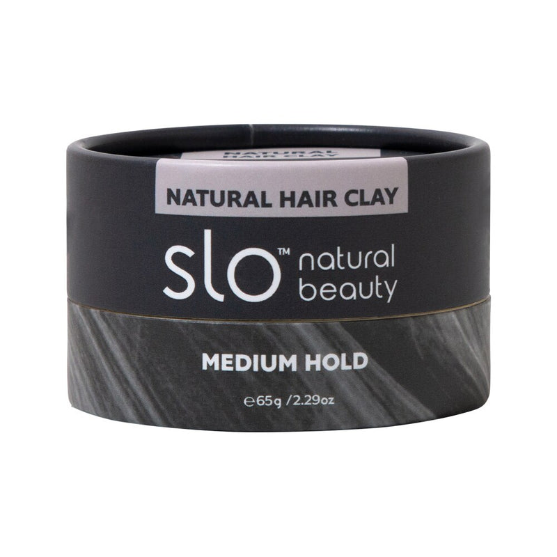 Slo Natural Beauty Hair Clay Medium Hold 65g