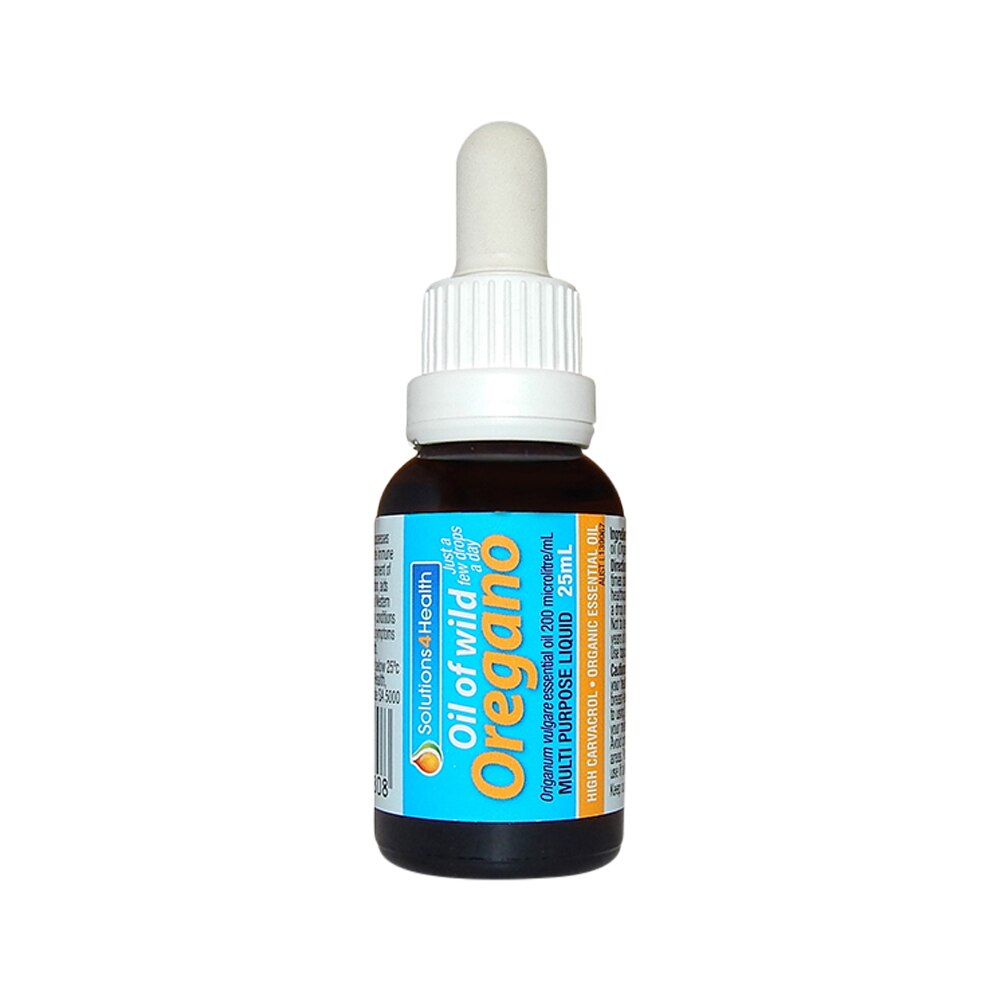 Solut 4 Health Org Oil Wild Oregano 25ml
