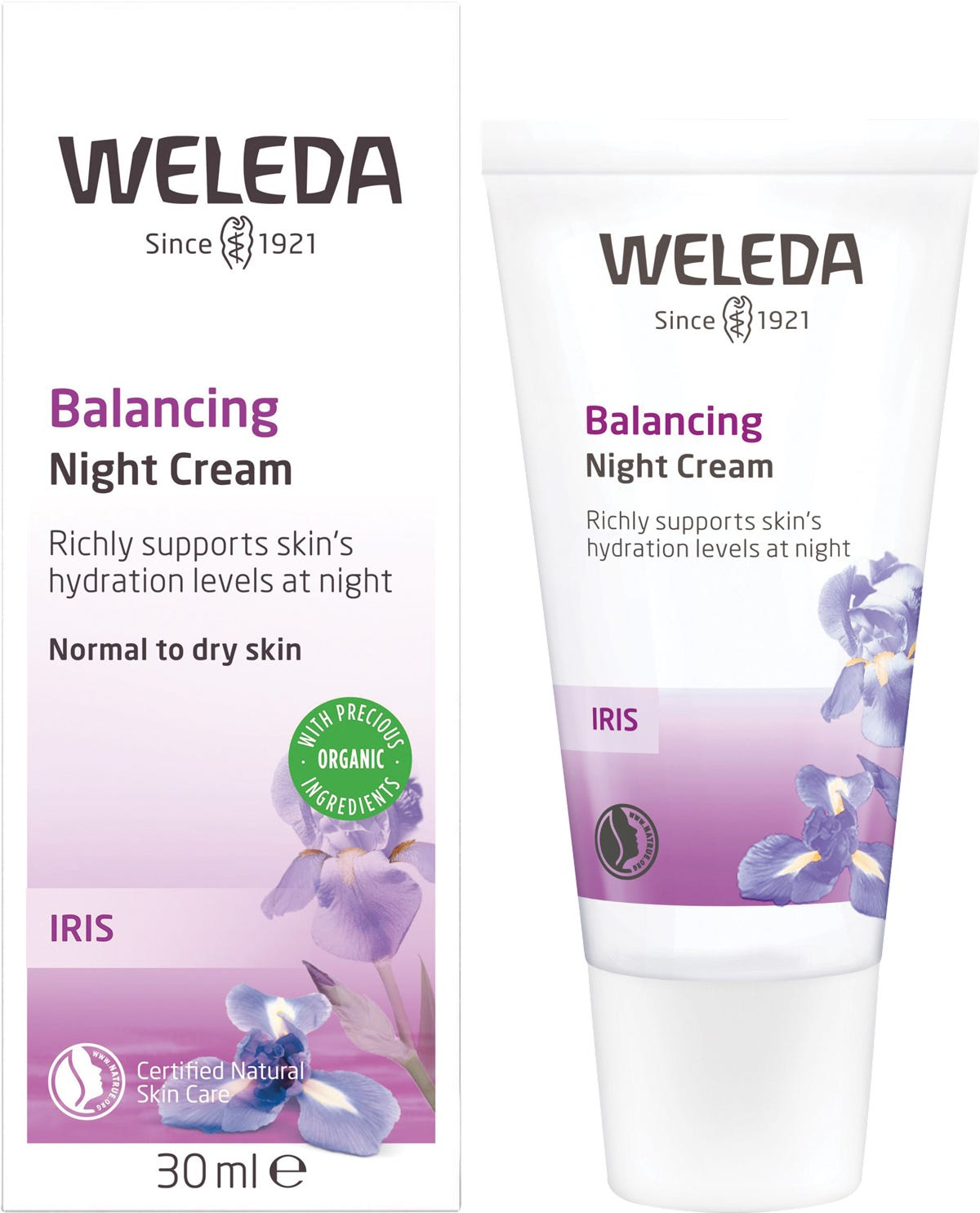 Balancing Night Cream Iris 30ml