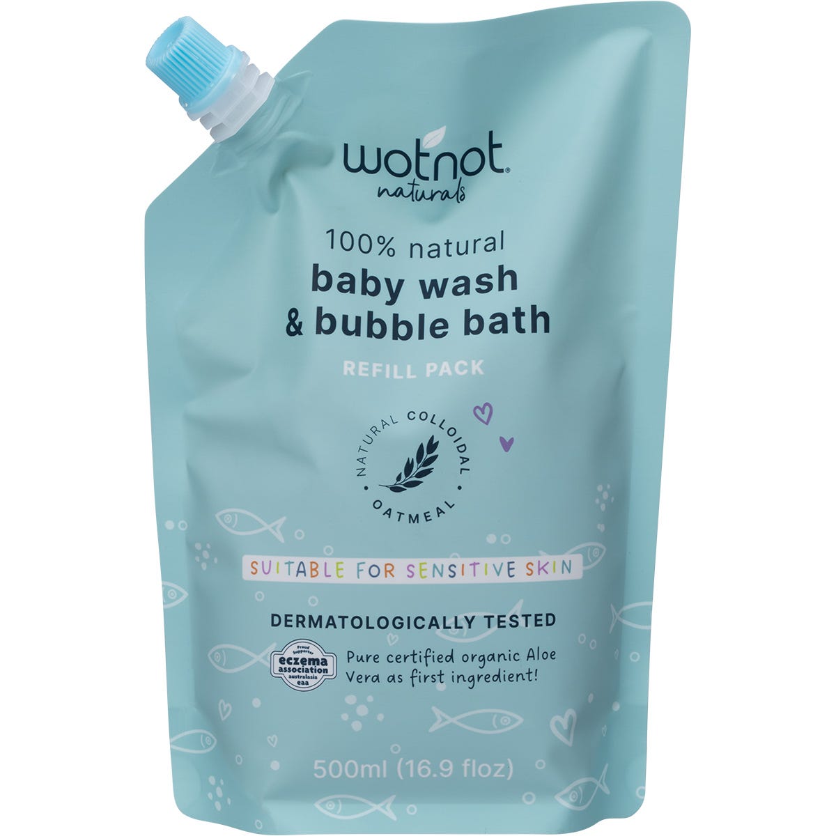 Baby Wash & Bubble Bath Refill 500ml