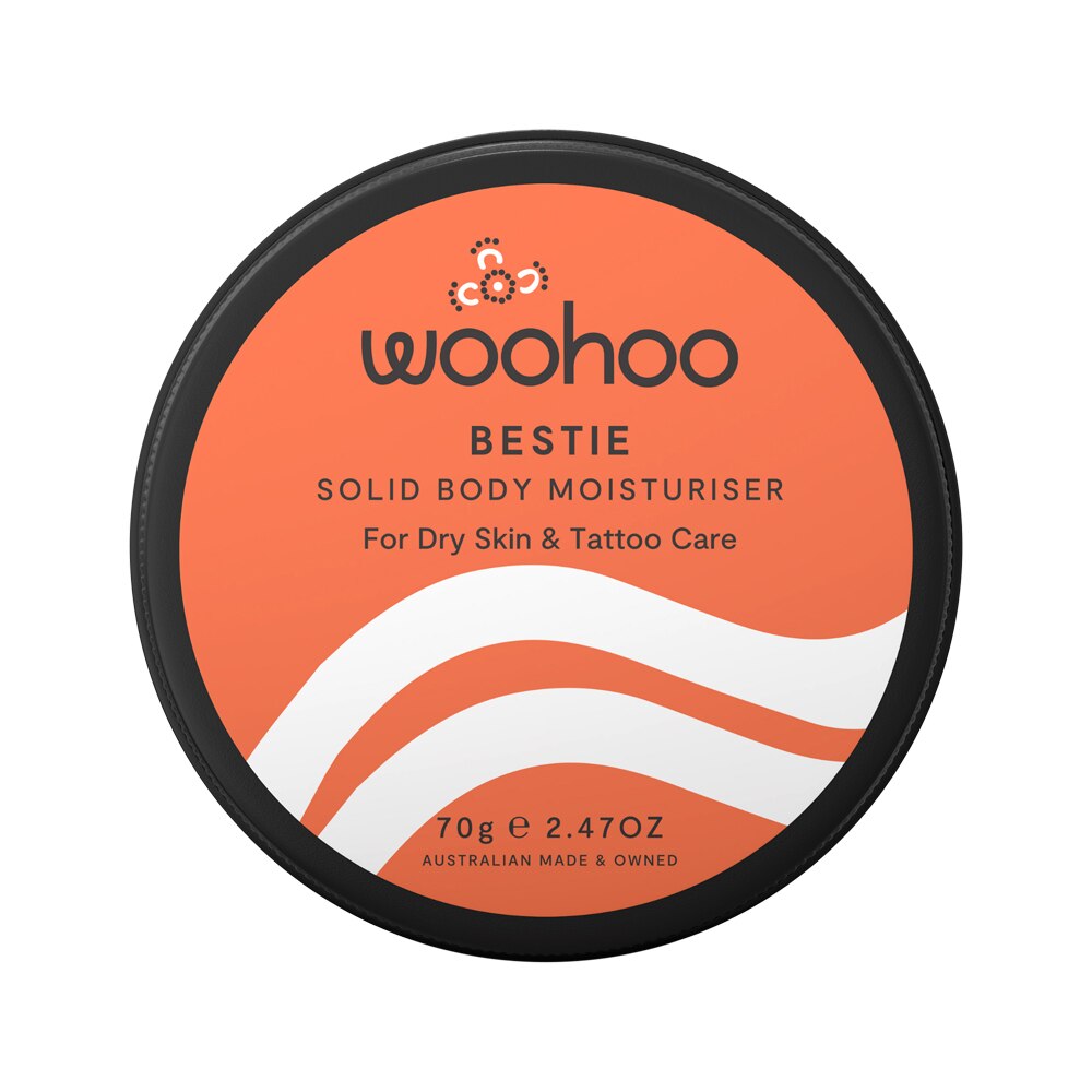 Woohoo Body Moisturiser Solid Bestie 70g
