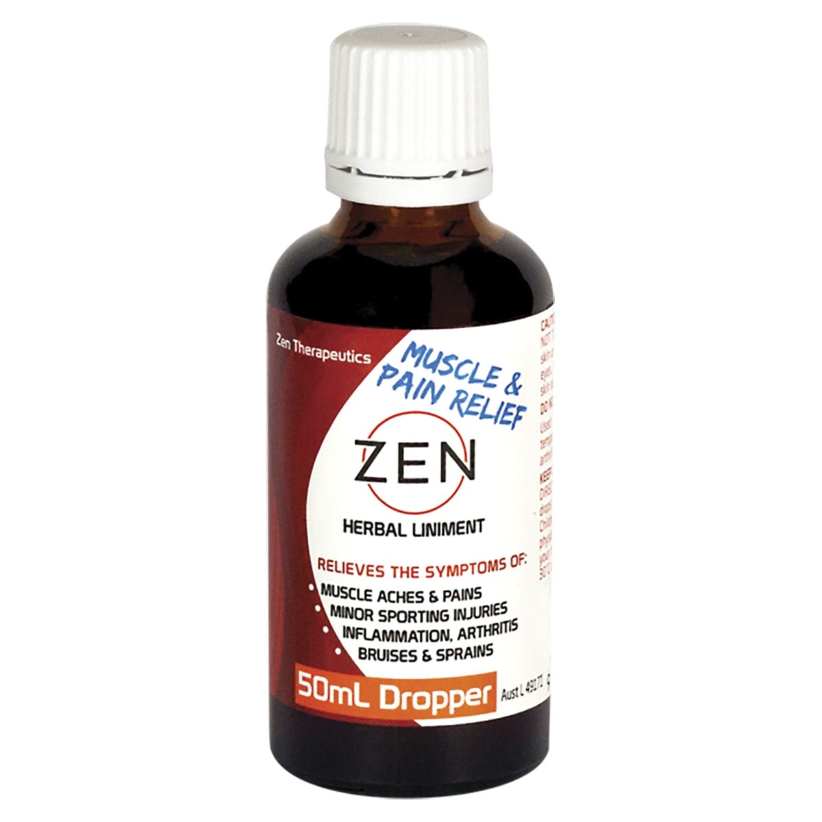Zen Herbal Liniment Dropper 50ml