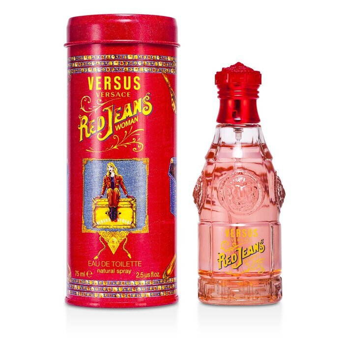 Versace Red Jeans Woman Eau De Toilette 75ml