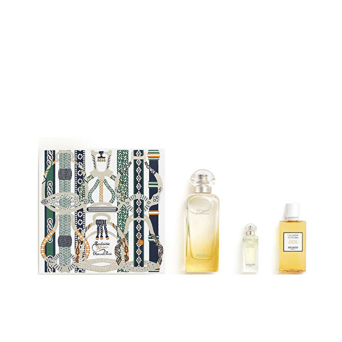 Hermes Un Jardin A Cythere Unisex Set Eau De Toilette 100ml & Eau De Toilette 7.5ml & Sg 40ml