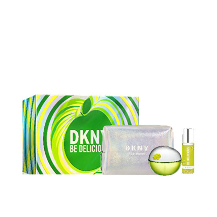 Donna Karan Be Delicious Woman Set Eau De Parfum 100ml & B/mist 125ml & Pouch