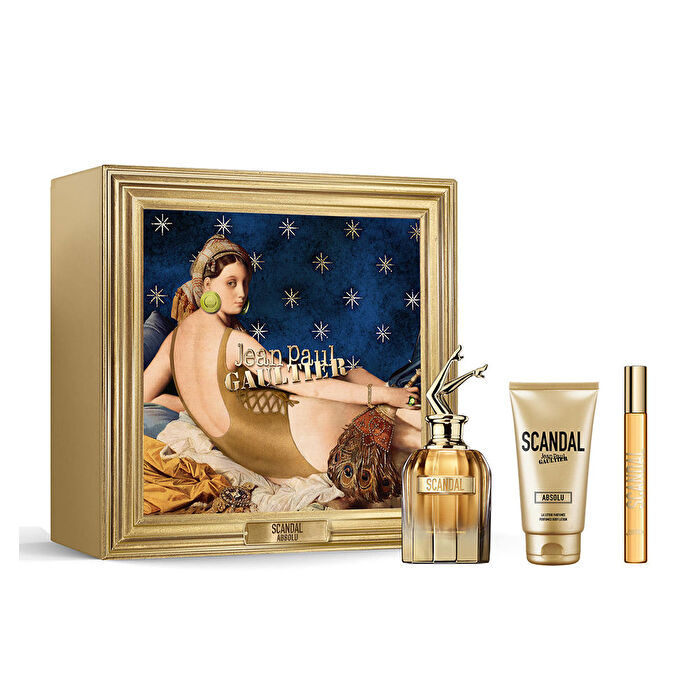 Jean Paul Gaultier Scandal Absolu Woman Set Parfum 80ml & Parfum 10ml & Bl 75ml
