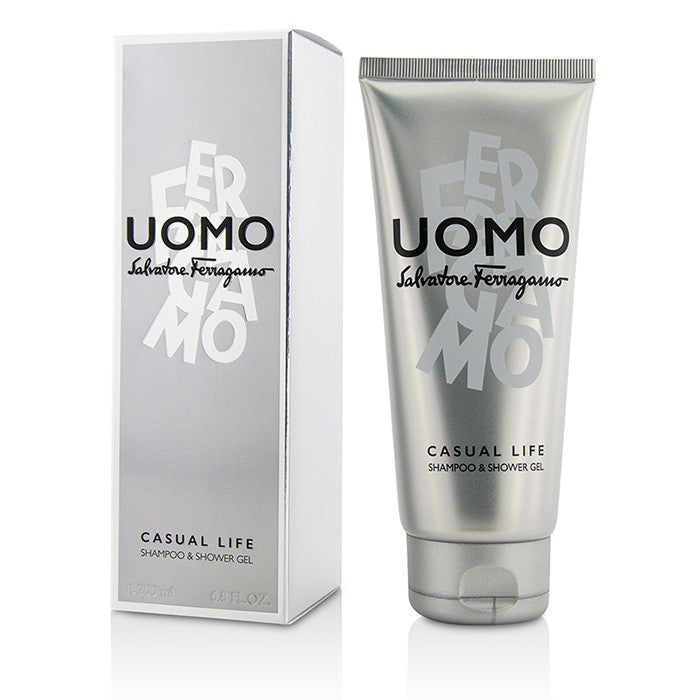 Salvatore Ferragamo Uomo Casual Life Man 200ml Shampoo & Shower Gel