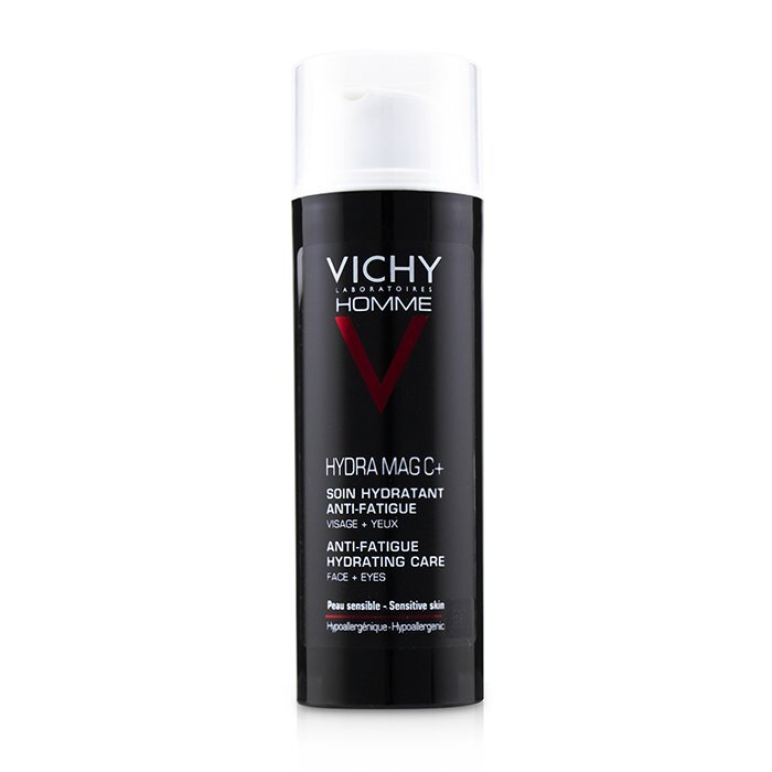 Vichy Homme Hydra Mag C+ Anti-Fatigue Hydrating Care Face + Eye Moisturizer  (For Sensitive Skin) 50ml/1.69oz