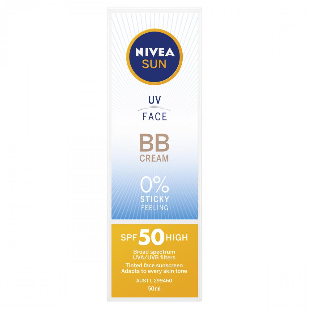 Nivea Sun Uv Face Bb Crm 50ml Spf50