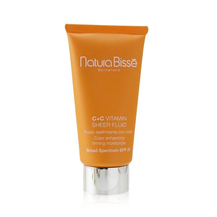 Natura Bisse C+c Vitamin Sheer Fluid Broad Spectrum Spf25 Woman 50ml Skin Cream