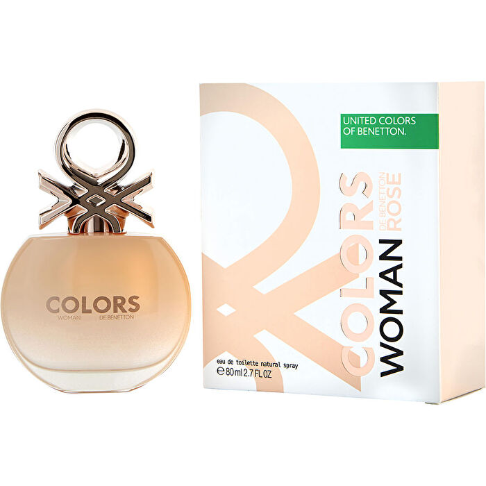 Benetton Colors De Benetton Woman Rose  Eau De Toilette 80ml