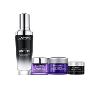 Lancome Advanced Genifique Woman Set Concentrate 50ml+ Eye Cream 5ml & Renergie Multi-lift Ultra Night Cream 15ml & Day Cream 15ml