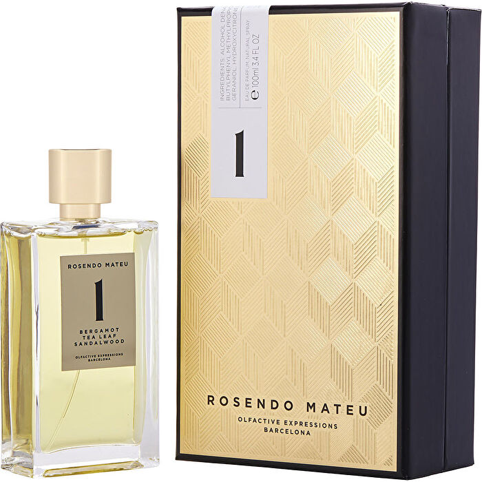 Rosendo Mateu No.1 Bergamot Tea Leaf Sandalwood Unisex Eau De Parfum 100ml