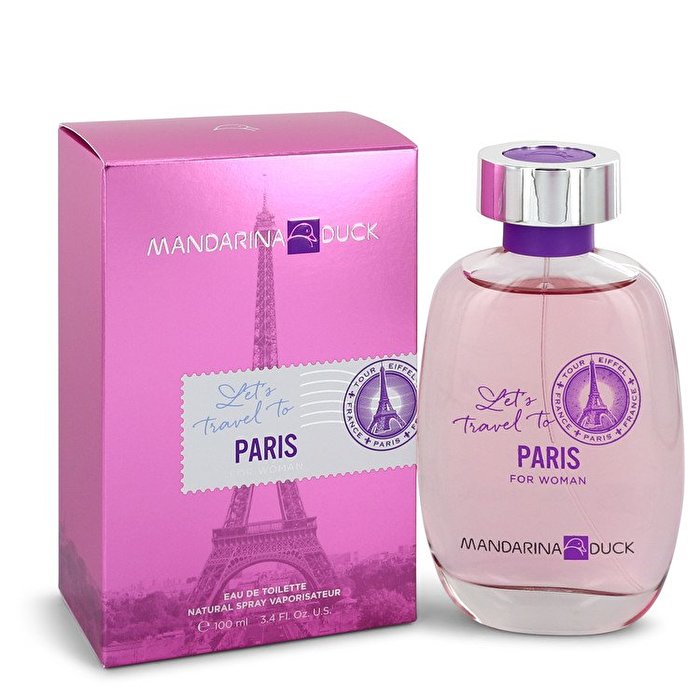 Mandarina Duck Let's Travel To Paris Woman Eau De Toilette 100ml