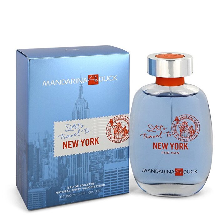 Mandarina Duck Let's Travel To New York For Man  Eau De Toilette 100ml