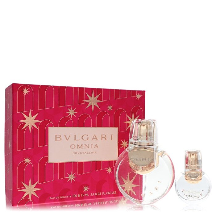 Bvlgari Omnia Crystalline Woman Set Eau De Toilette 100ml & Eau De Toilette 15ml
