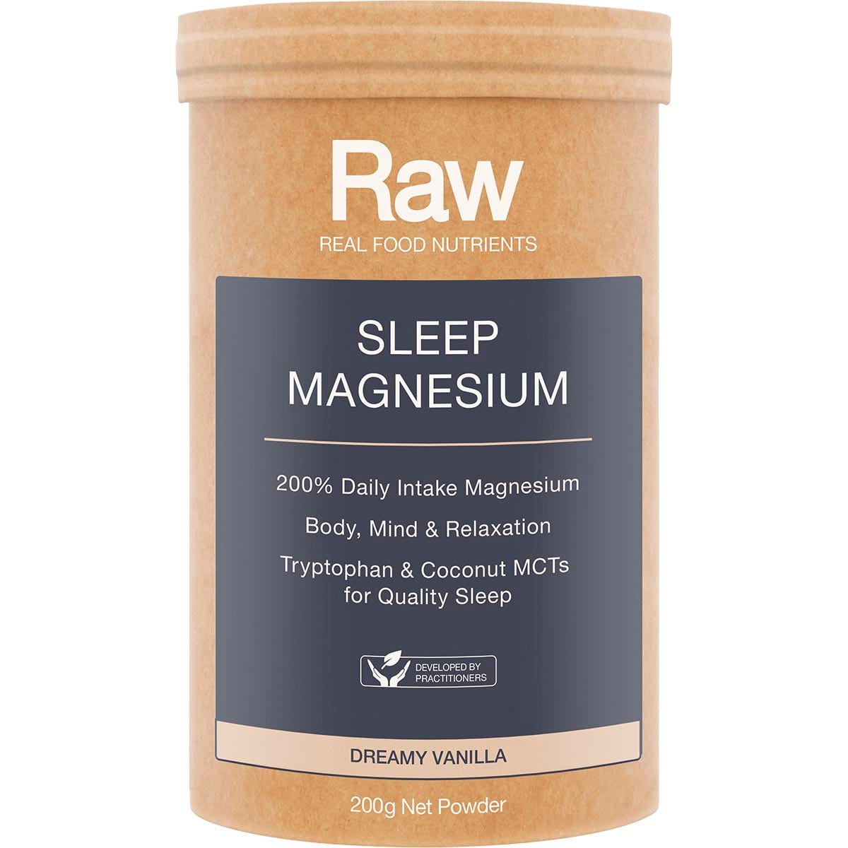 Raw Sleep Magnesium Dreamy Vanilla 200g