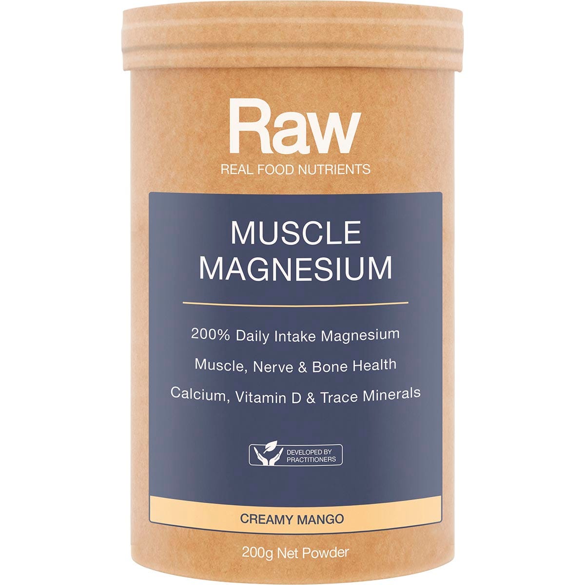 Raw Muscle Magnesium Creamy Mango 200g