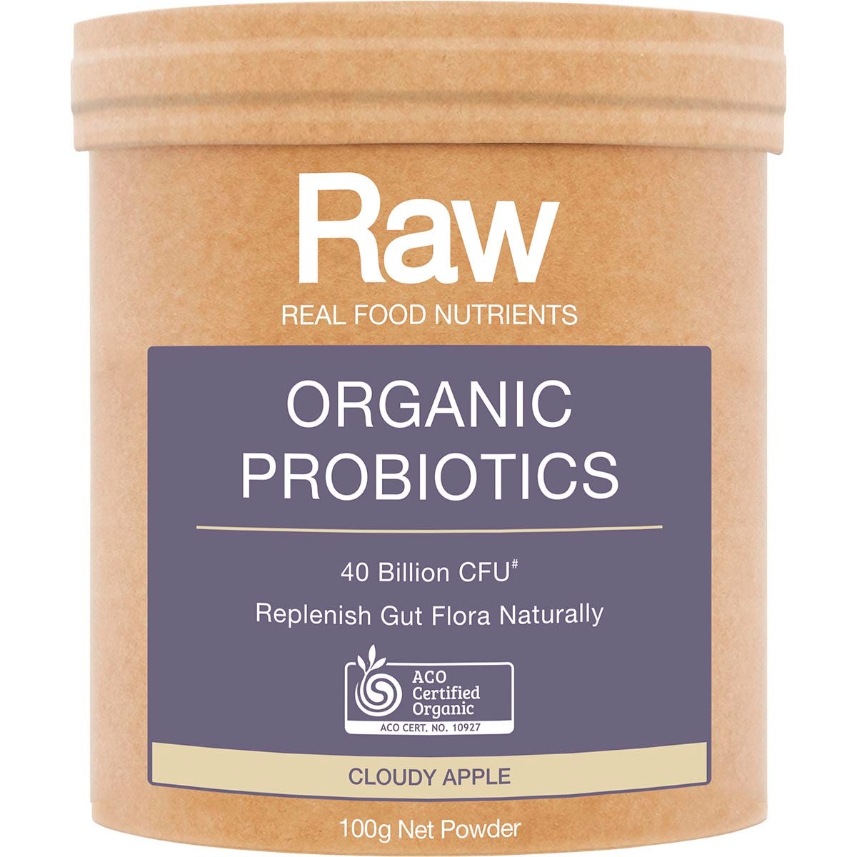 Raw Organic Probiotics Cloudy Apple 100g