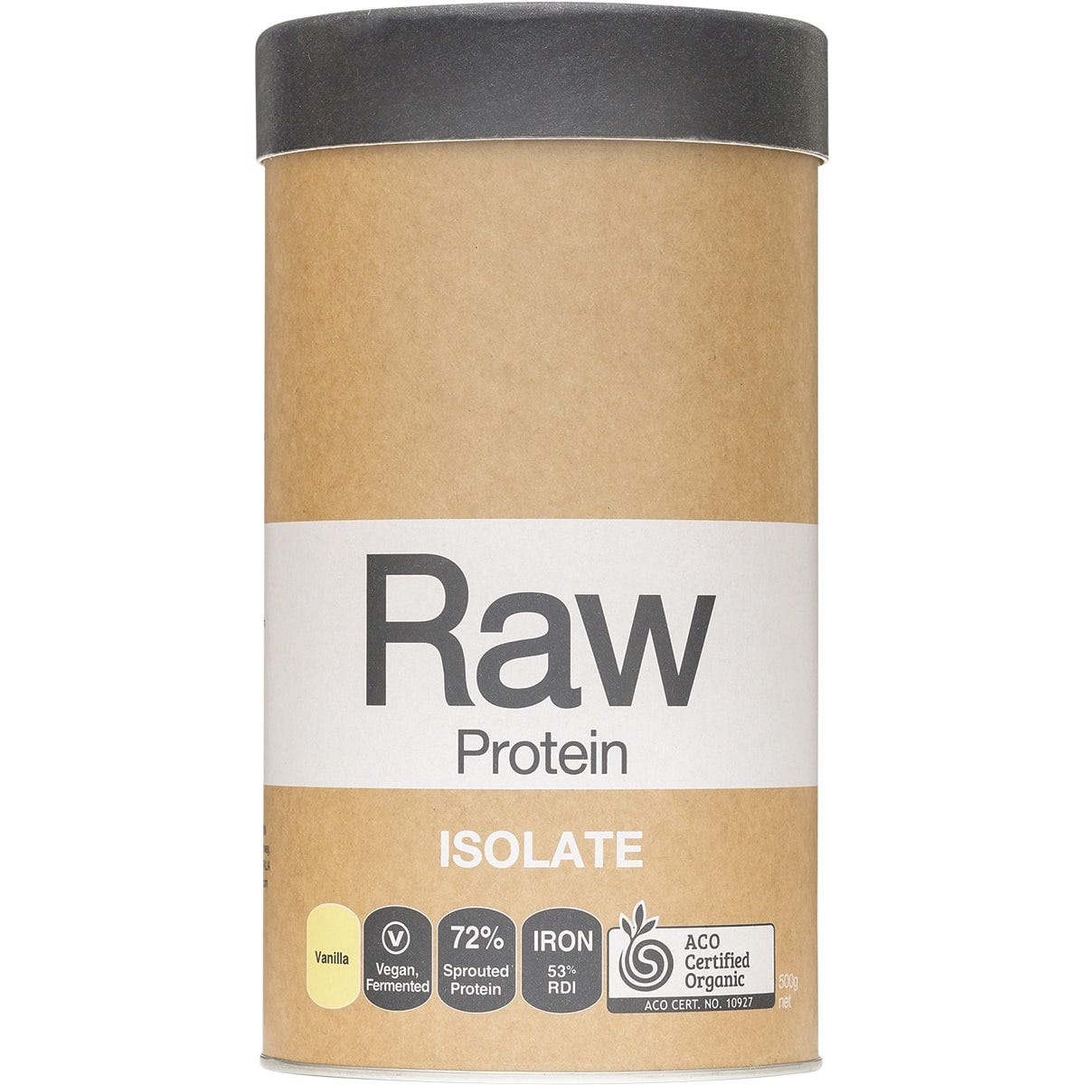 Raw Protein Isolate Vanilla 500g