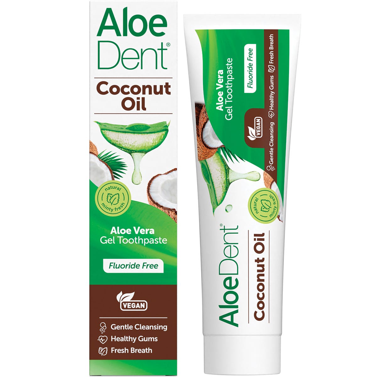 Toothpaste Coconut Oil Fluoride Free 100ml