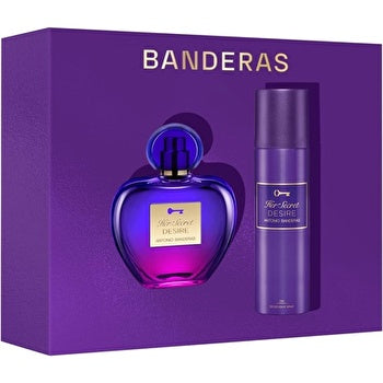 Antonio Banderas Her Secret Desire Woman Set Eau De Toilette 80ml & Deodorant Spray 150ml