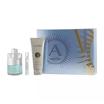 Azzaro Wanted Tonic Man Set Eau De Toilette 100ml & Eau De Toilette 7.5ml & Body Shampoo 100ml